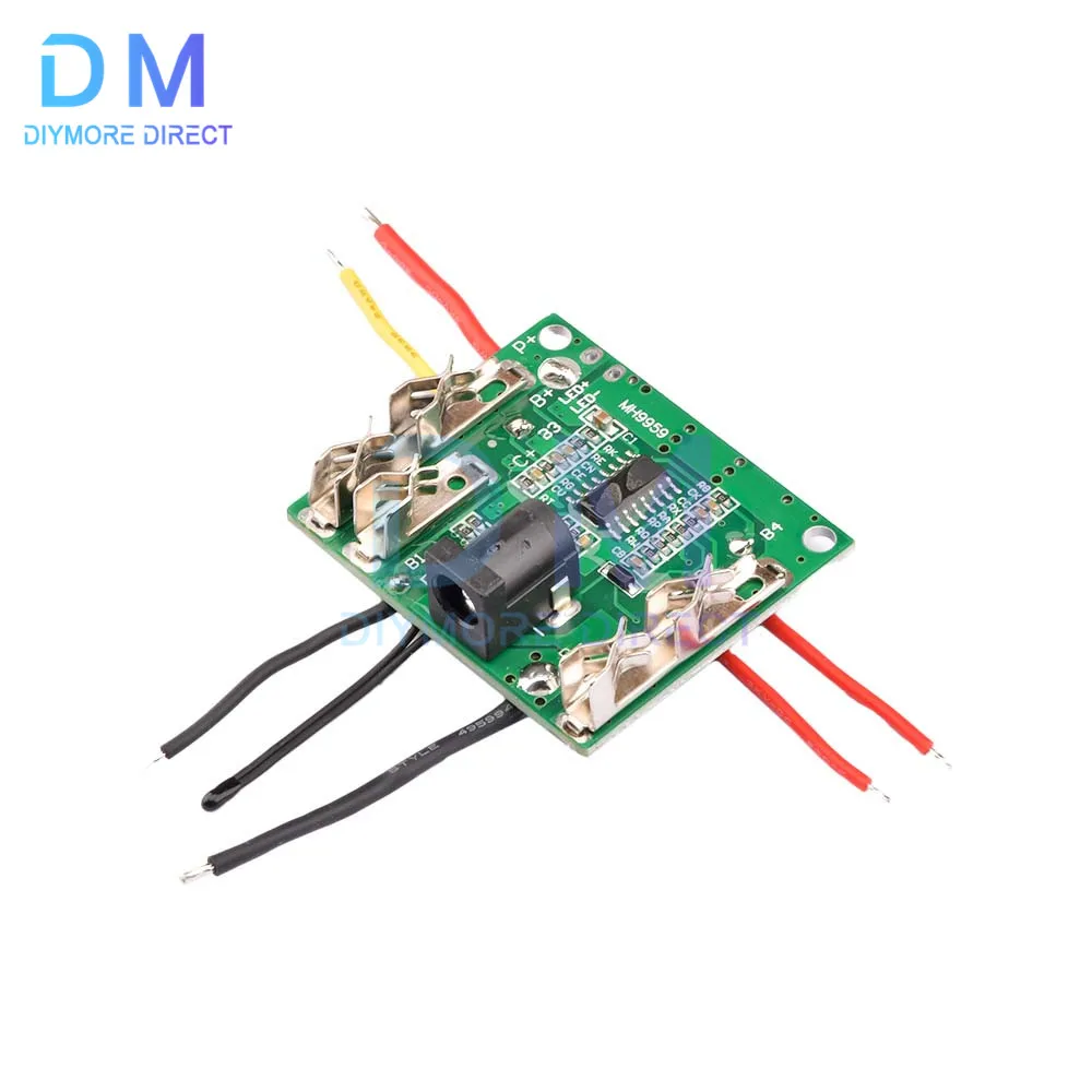 5S 5 Serial 18V 21V 20A Li-Ion Lithium Battery Charging Protection Board Module Pack Circuit Board BMS Module For Power Tools