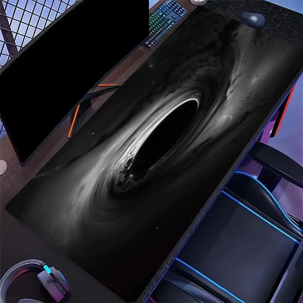 Space Mouse Pad Non-slip Thickened MousePad Large Writing Lockedge Gaming Cushion Office Student Universe Galaxy Nebula