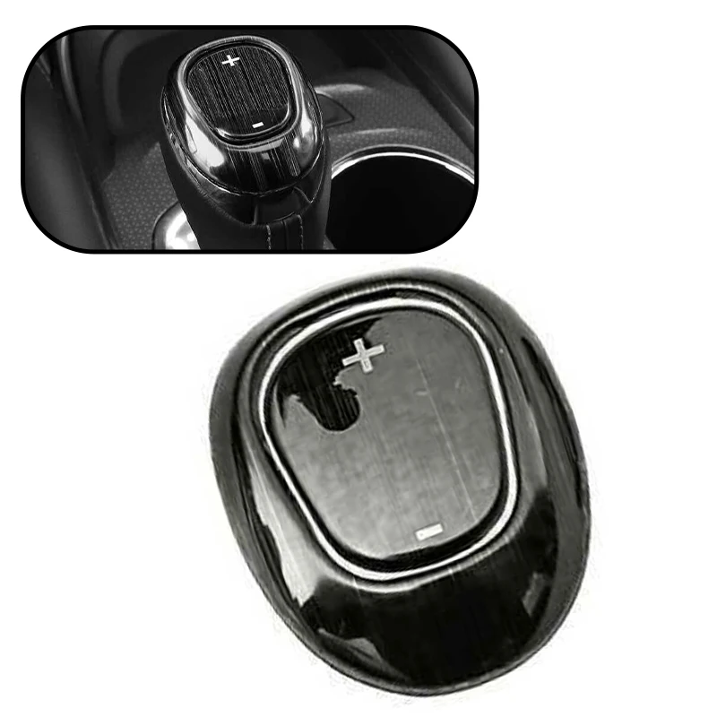 

1 комплект, черная титановая ручка переключения передач из нержавеющей стали, накладка на головку, подходит для Chevrolet Malibu 2016 2017 2018 2019 2020