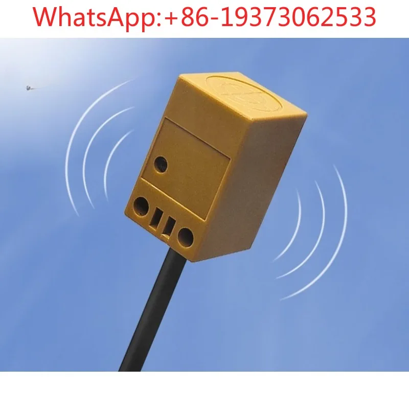 Square Sensor Proximity Switch Three-wire Four-wire NPN Normally Open and Normally Closed 24V Limiter Sensor Waterproof