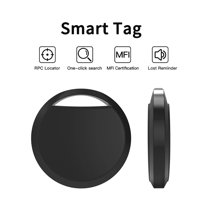 1/2/4 pcs Anti-lose Smart Tag Work with Find My for Apple Airtag Bluetooth GPS Tracker For Luggage IOS MFi Key Finder