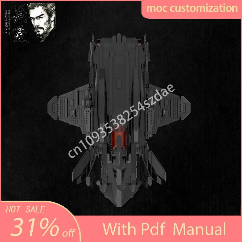 

НОВЫЙ 1494 шт. MOC Star Battle FlyingFox XL Модель летучей мыши Строительный блок Творческая сборка Образовательное здание Детский подарок на день рождения