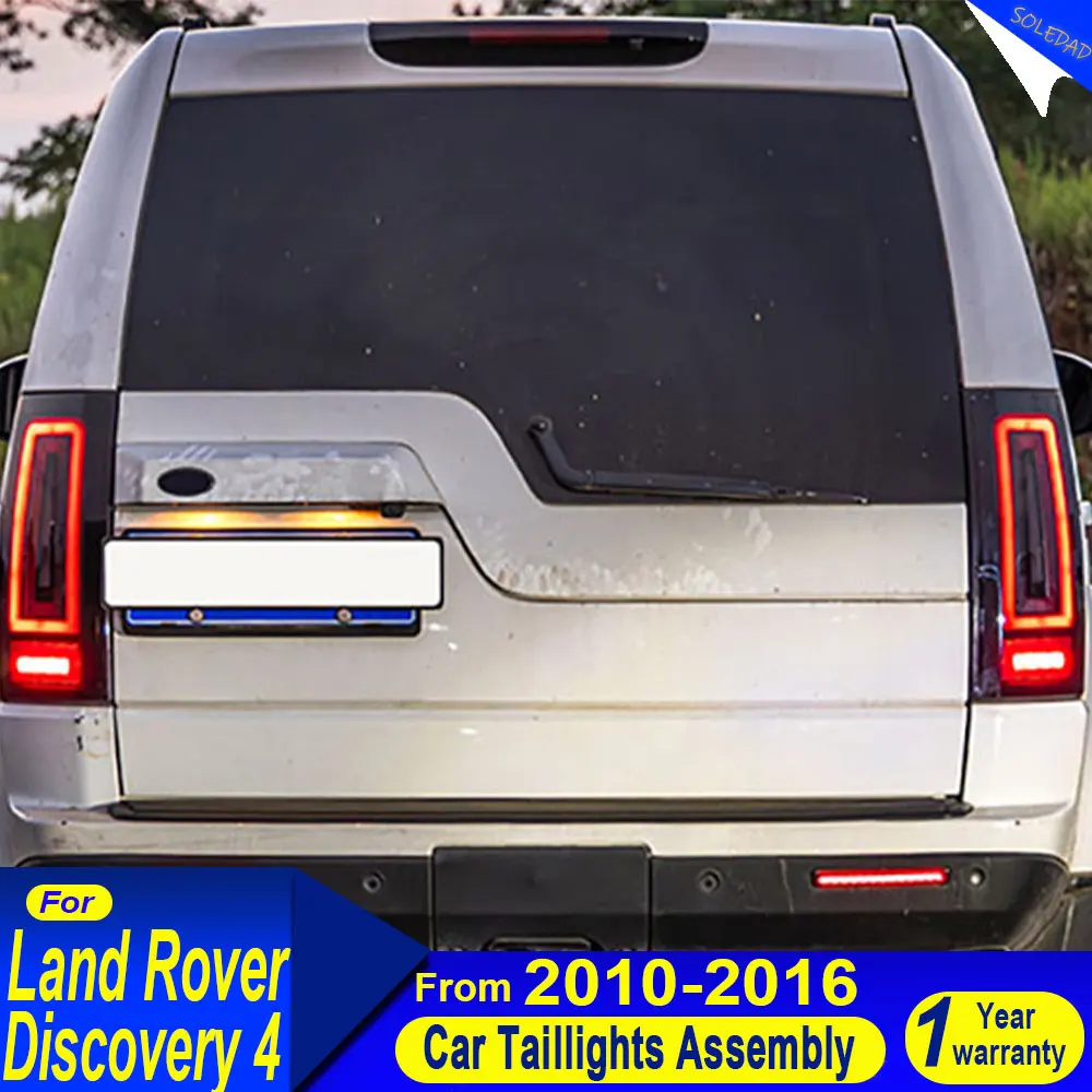 Lanterna Traseira para Land Rover Discovery 4 2010 2011 2012 2013 2014 2015 2016 Sinalizadores de Neblina e Freio Acessórios Automotivos