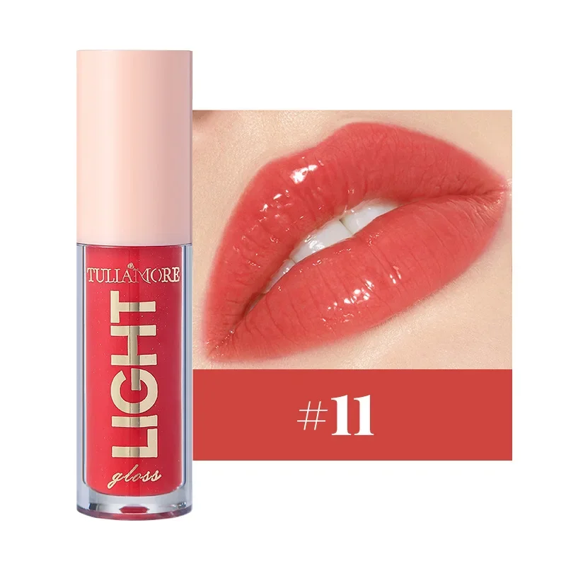 12 colori Lip Oil Lip Gloss Waterproof Moisturizing Plumper Non appiccicoso a lunga durata Primer riparatore balsamo per le labbra cosmetici per la cura