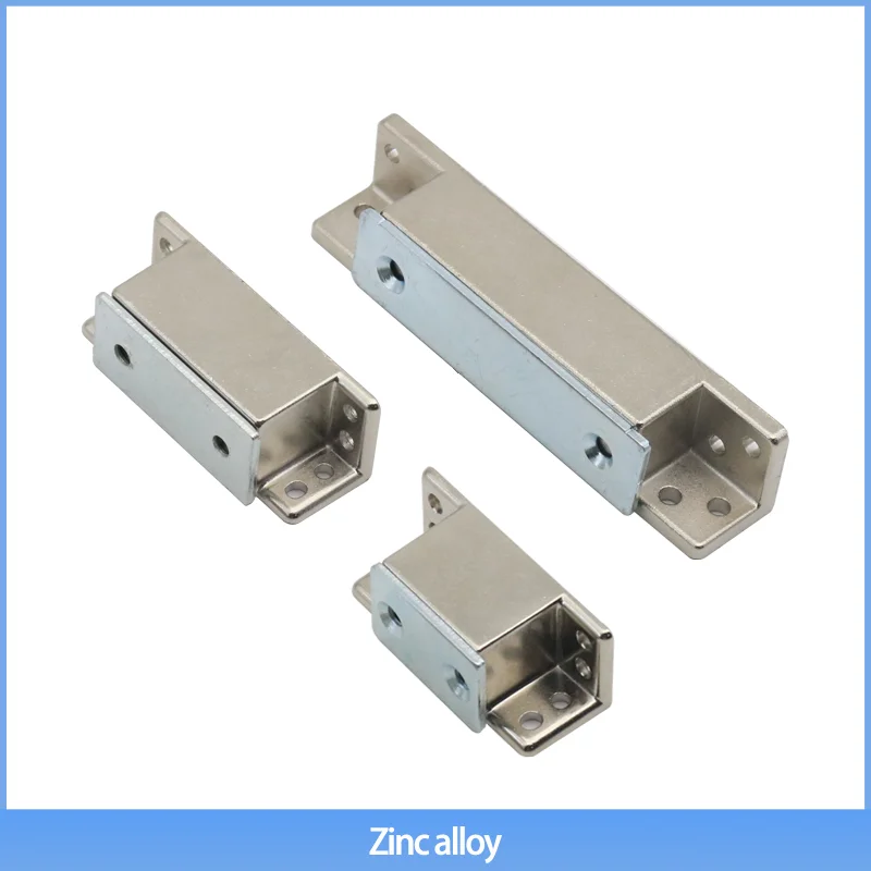 Zinc Alloy Square Strong Magnetic Catch, Suitable for Industrial Electrical Equipment Door Magnetic Attraction Cabinet