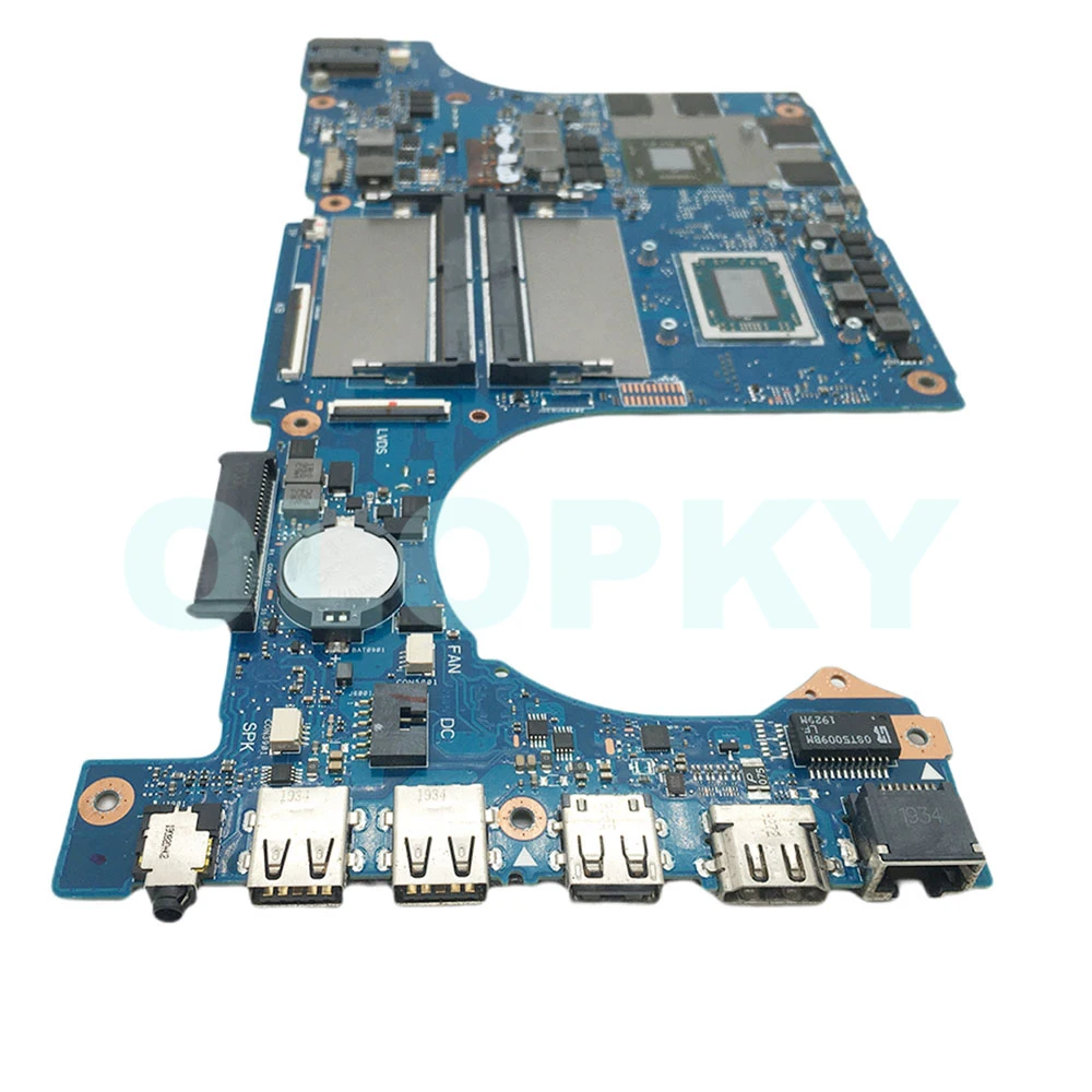 

FX505DY Mainboard With R5-3550 R7-3750H RX560 4G For ASUS FX705DY FX505D FX705D FX505DV FX95DY Laptop Motherboard DDR4