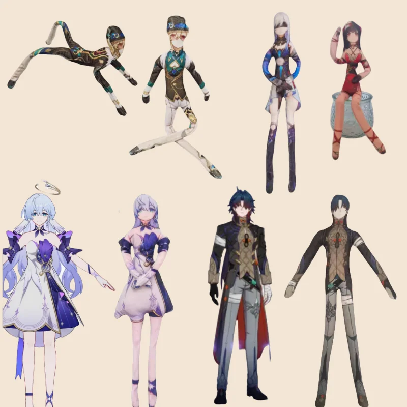 

28cm Honkai：Star Rail Blade Robin Aventurine Firefly Boothill Sunday Cosplay Abstract Doll Plush Stuffed Flexible Figure Gifts