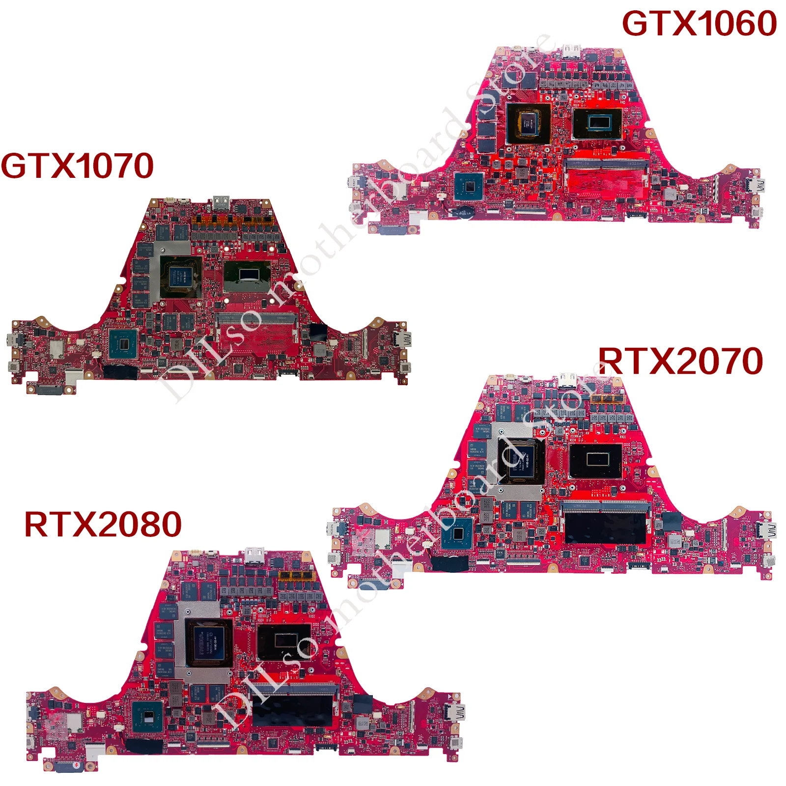 Imagem -06 - Kefu Gx531gx Placa-mãe Portátil para Asus Gx531gs Gx531gw Gx531gwr Gx531gxr Mainboard 8g-ram I78750h I7-9750h Rtx2070 Rtx2080