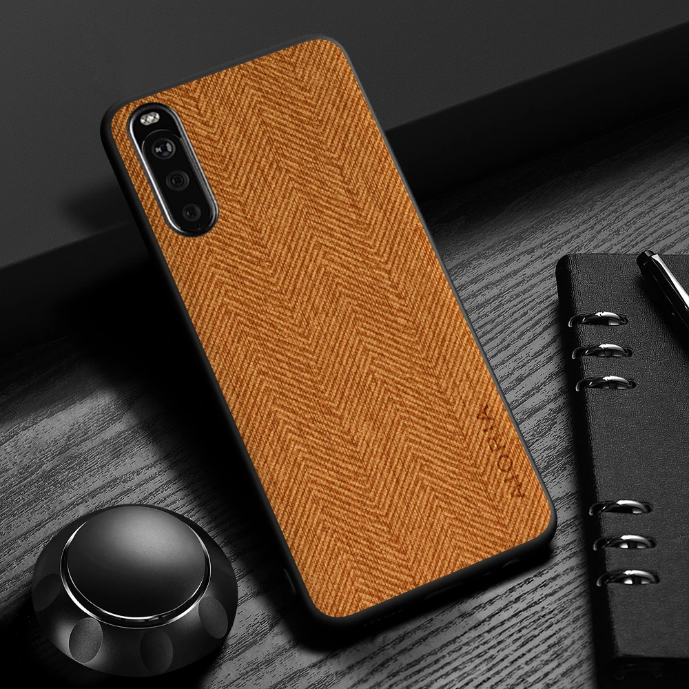 Case for Sony Xpeia 10 VII VI V IV III 1 III IV V VI VII Design Simple Lightweight Durable wood grain cover for Sony Xperia 1 VI view 3