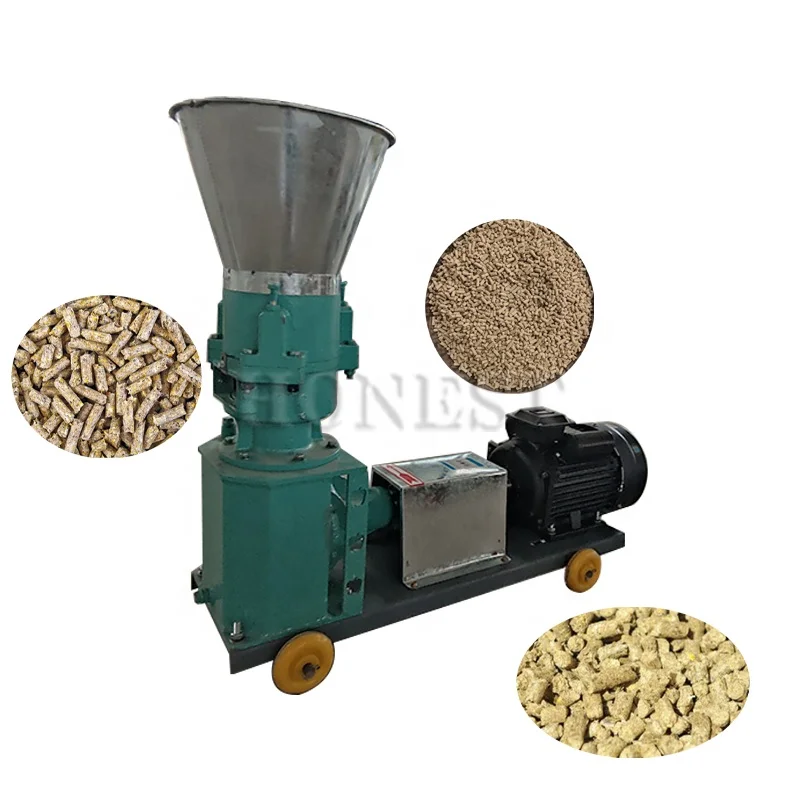 

Large Capacity Animal Feed Granule Making Machines / Chicken Feed Maker / Feed Pelletizer Maker