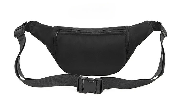 New Fashionable Men's Crossbody Bag, Casual Waterproof Chest Bag, Simple and Lightweight, Multi-layer Crossbody Small Waist Bag