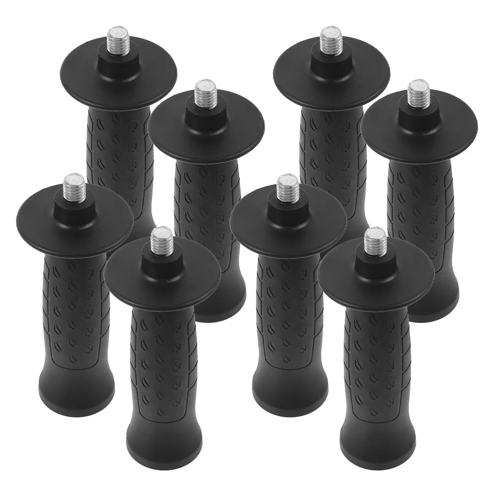 

8 Pcs Grinder Handle Auxiliary Side Replacement M10 Thread Ergonomic Design For Grinding Machine Tools Stable Reliable