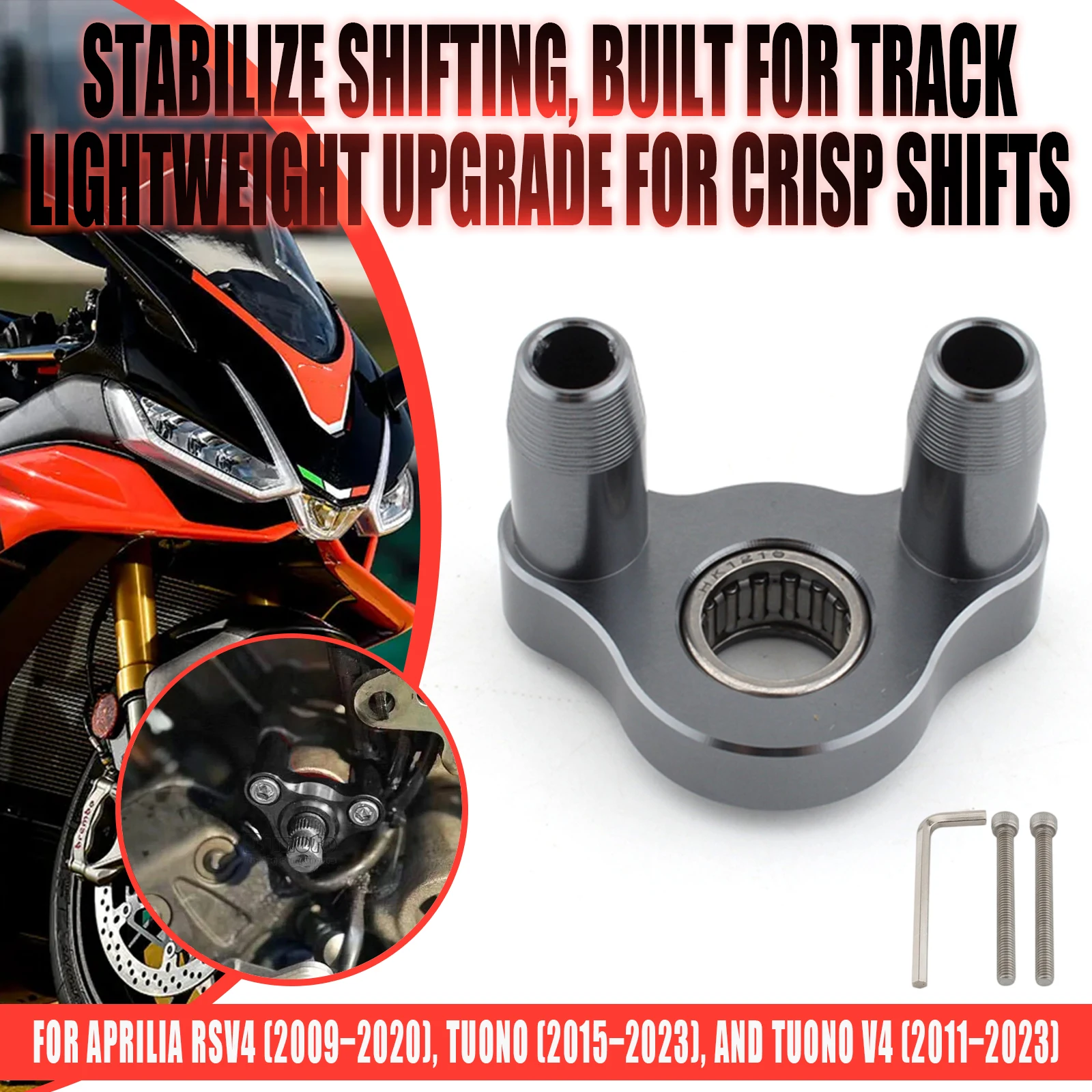 Motorcycle Gear Shift - Stabilisateur de levier de vitesses pour