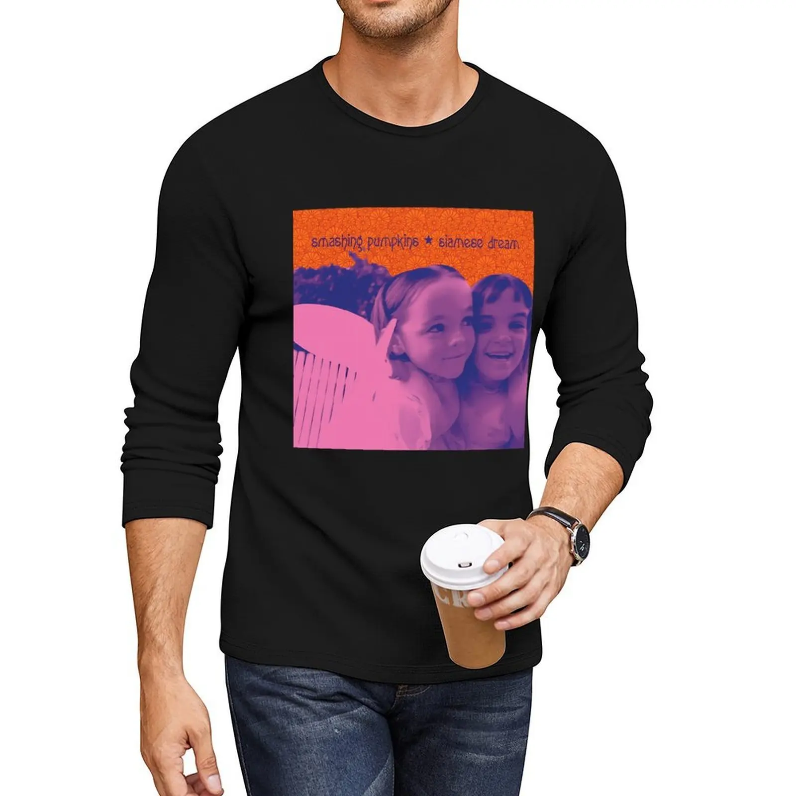 

Siamese Dream Long T-Shirt heavyweight t shirts funny t shirt plain t-shirt shirts graphic tees t shirts for men cotton
