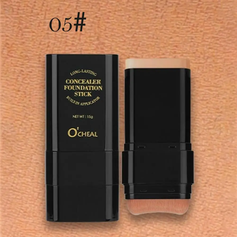 Base correctora dos en uno, crema Facial mate, cobertura, bronceador Facial, maquillaje de contorno hidratante, resistente al agua F5W4