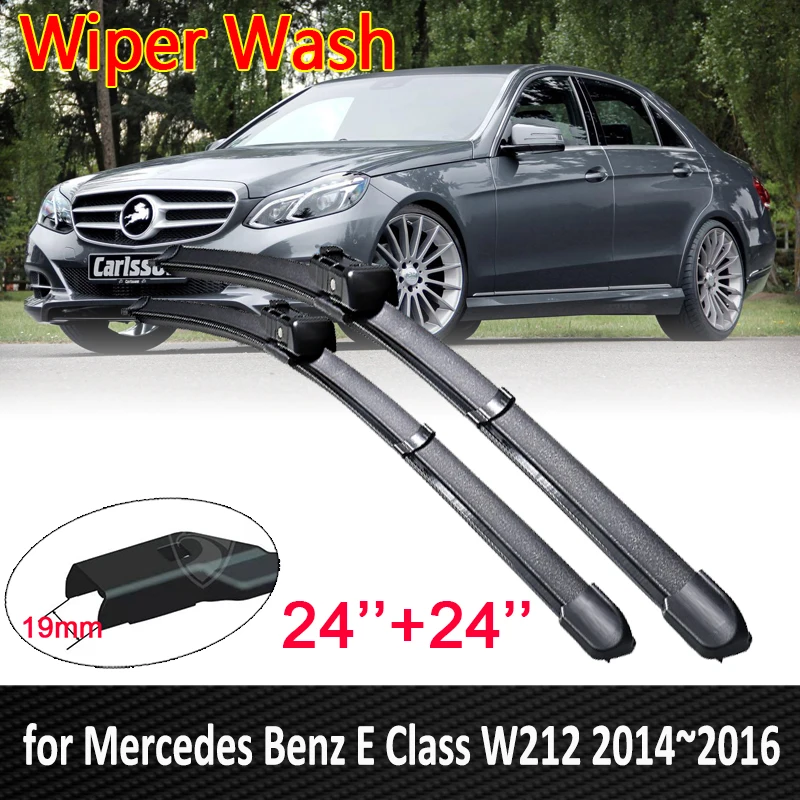 for Mercedes Benz E Class W212 2014~2016 2015 E250 E300 E350 E400 E550 E63 Windshield Wipers Car Accessories Car Wiper Blade