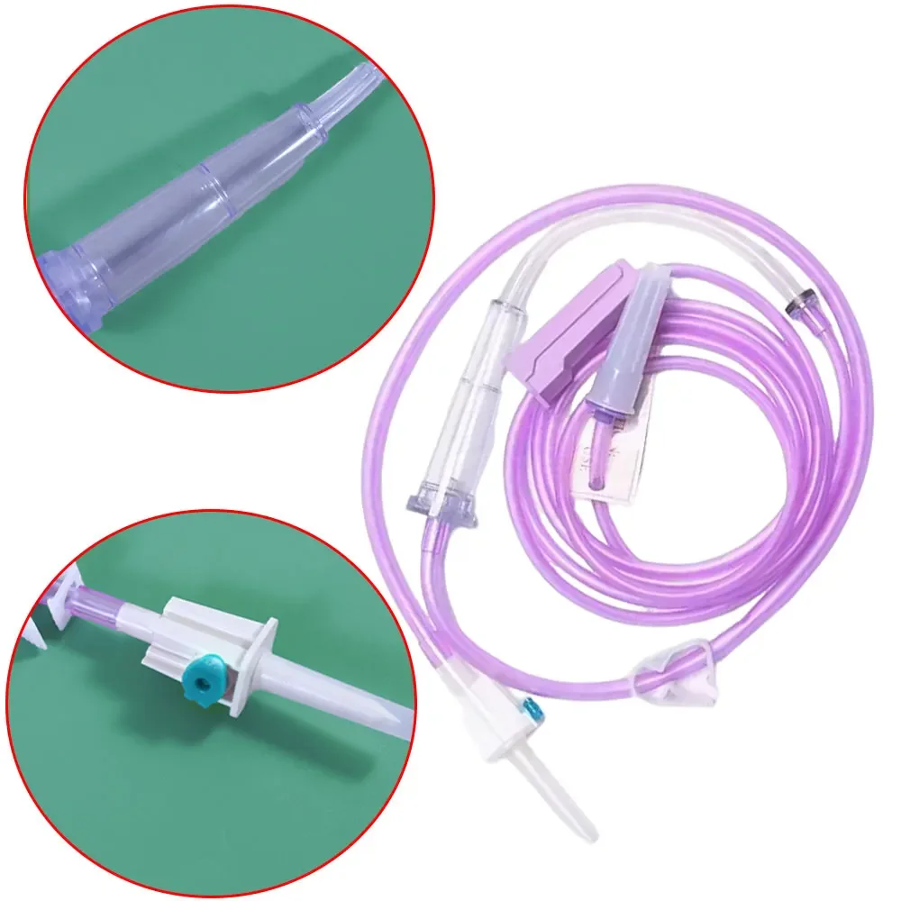 1-10Pcs Dual-purpose Joint Enteral Nutrition Infusion Tube Infusion Pump Nasal Feeding Pump Tube Feeding Tube Supply Line - Image 3