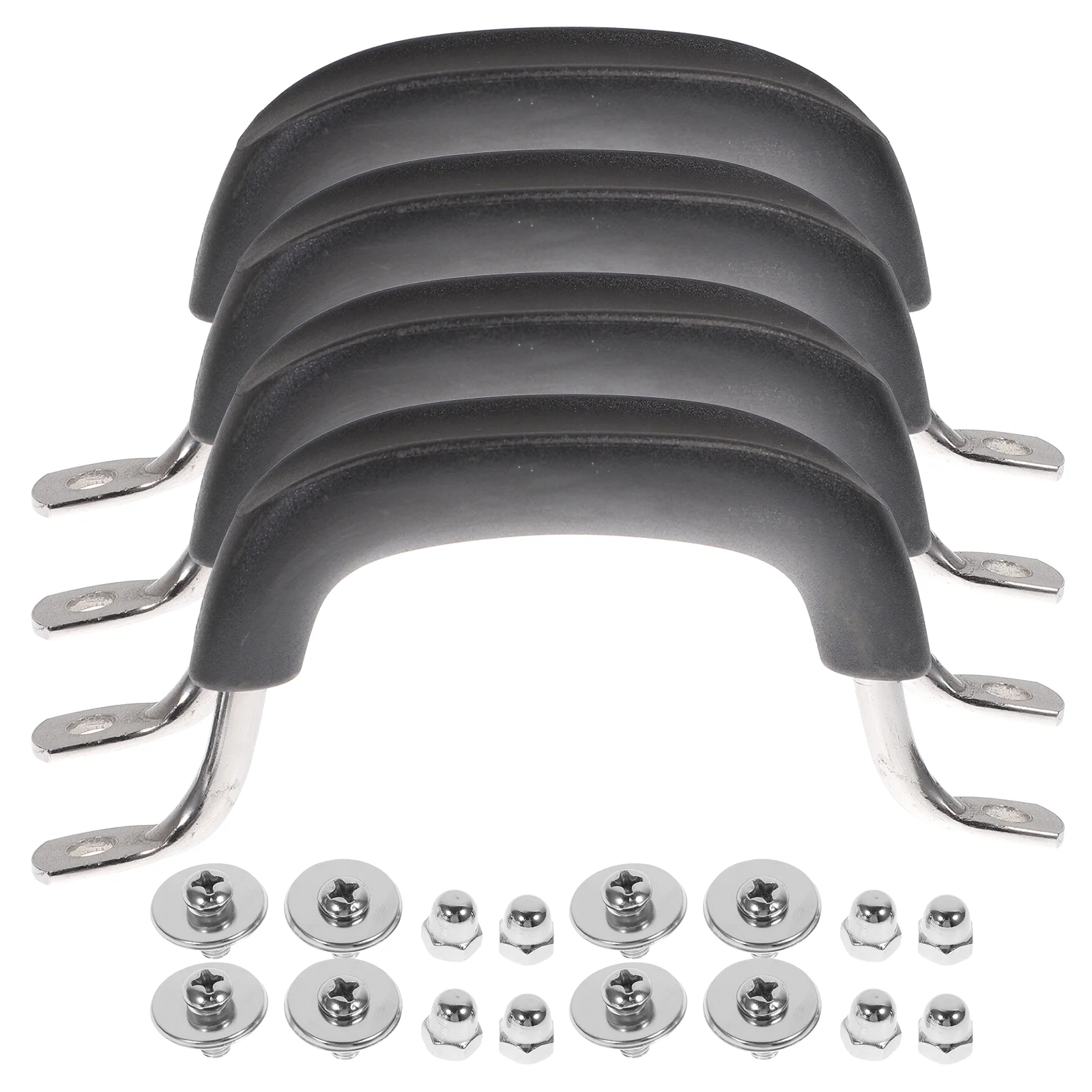 

4 PCS Lid Handle Practical Pot Grip Accessory Household Stainless Steel Replacement Anti-scald Knobs