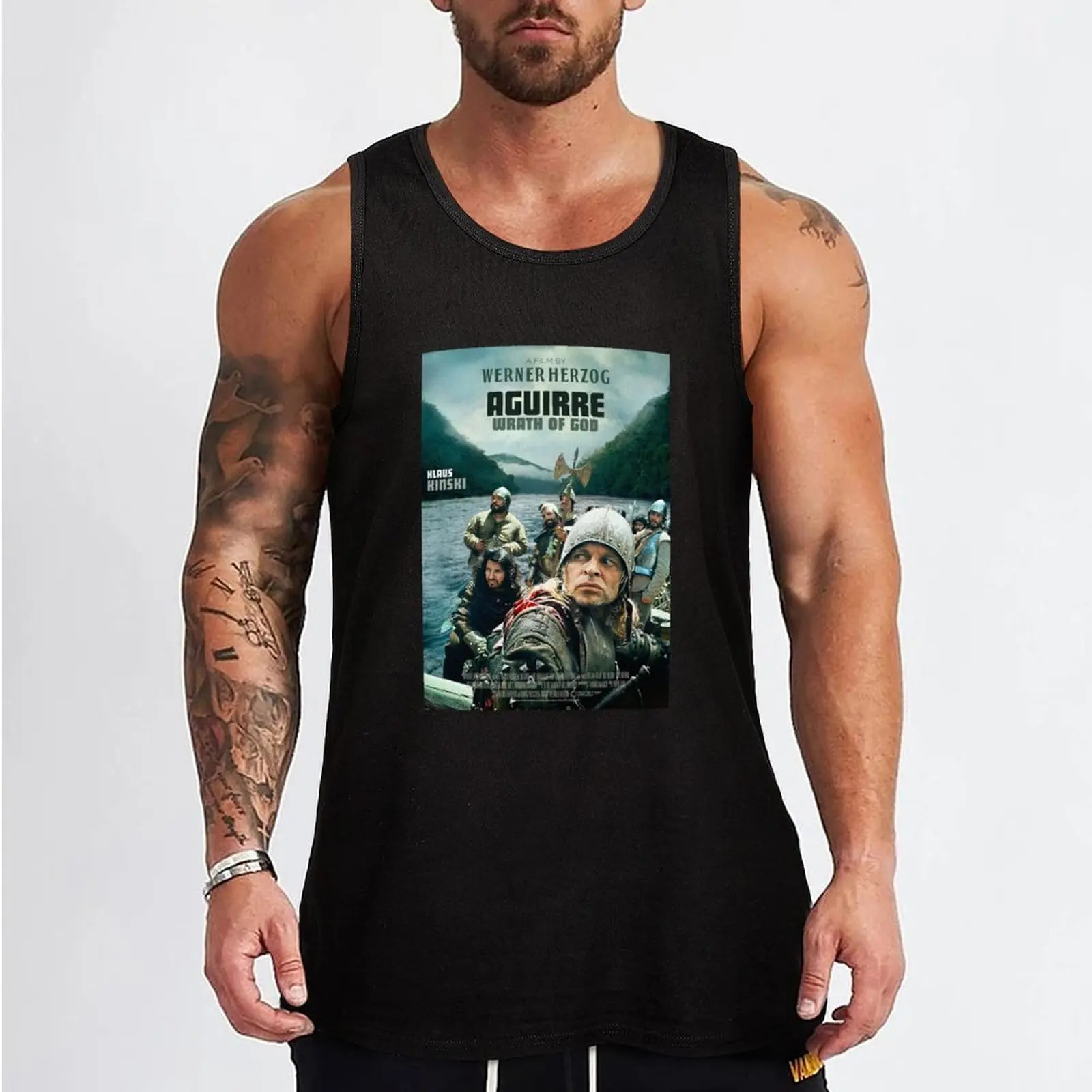 Aguirre the Wrath of God vintage Tank Top Gym t-shirt man bodybuilding men clothes