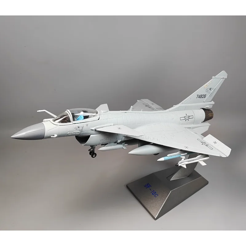 

1/48 Scale J-10C J10C Jet Fighter Alloy Model Simulation Finished Product Collectible