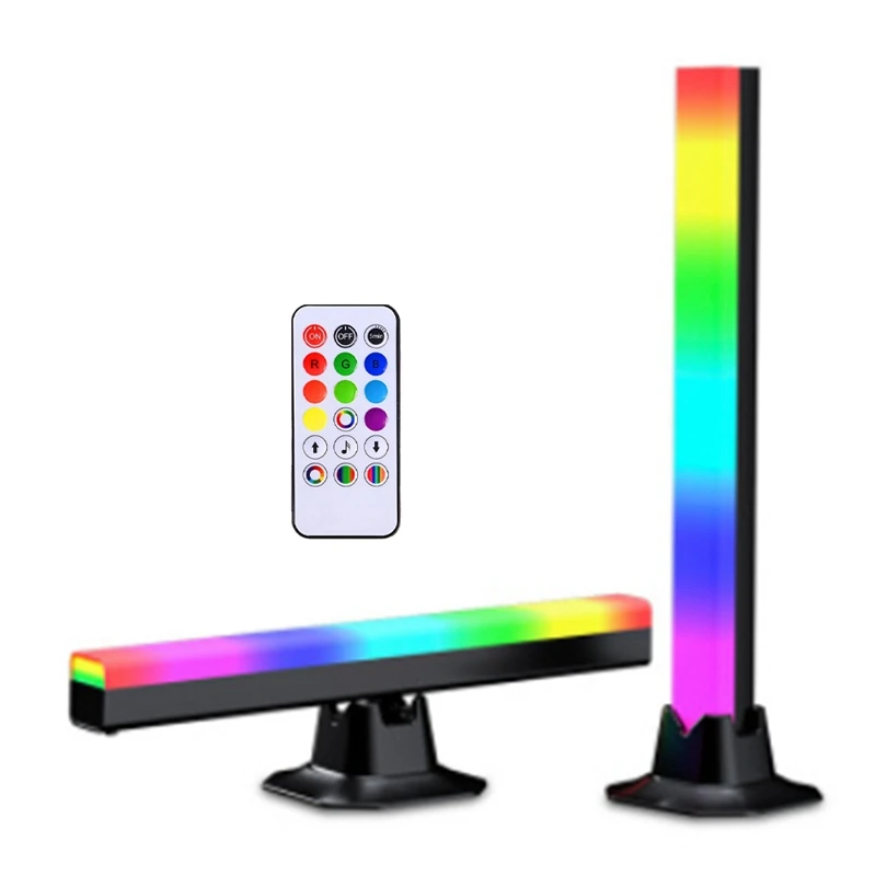 Ambience LED RGB Light Voice Atmosphere Light Set Kit TV Wall Computer Game Pickup Lamp Gaming Game Smart Light Set