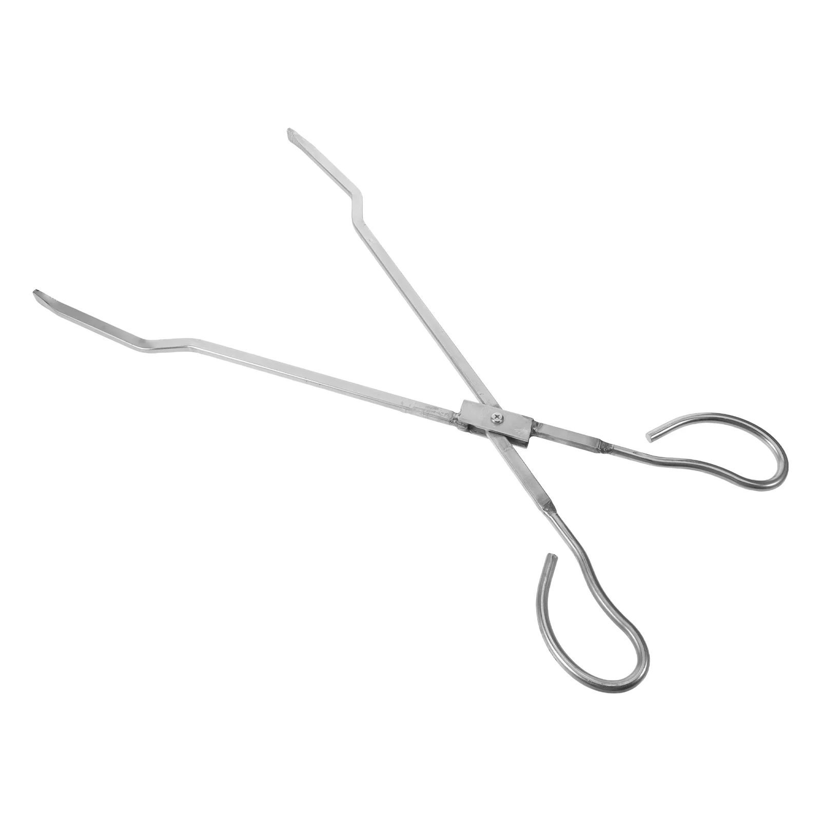 

Firewood Tongs Heavy Duty Stainless Steel Long Handle Campfire Log Grabber for Fireplace Fire Pits Outdoor Stove Bbq Tools