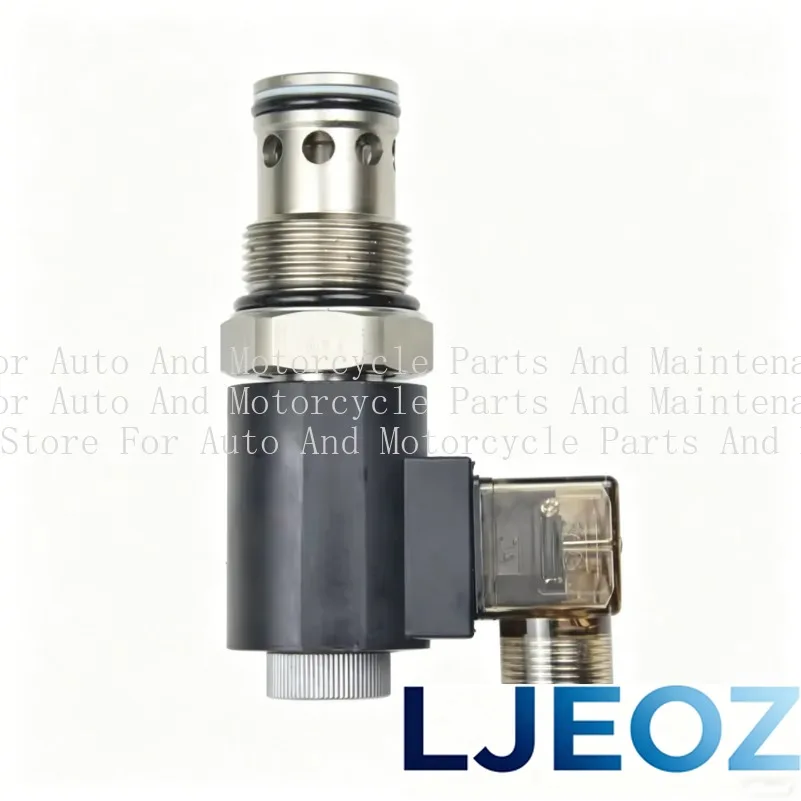 2-position 2-way Normally Closed Threaded Hydraulic Cartridge Pressure Maintaining Solenoid Valve DHF16-220 SV16-20 NCP