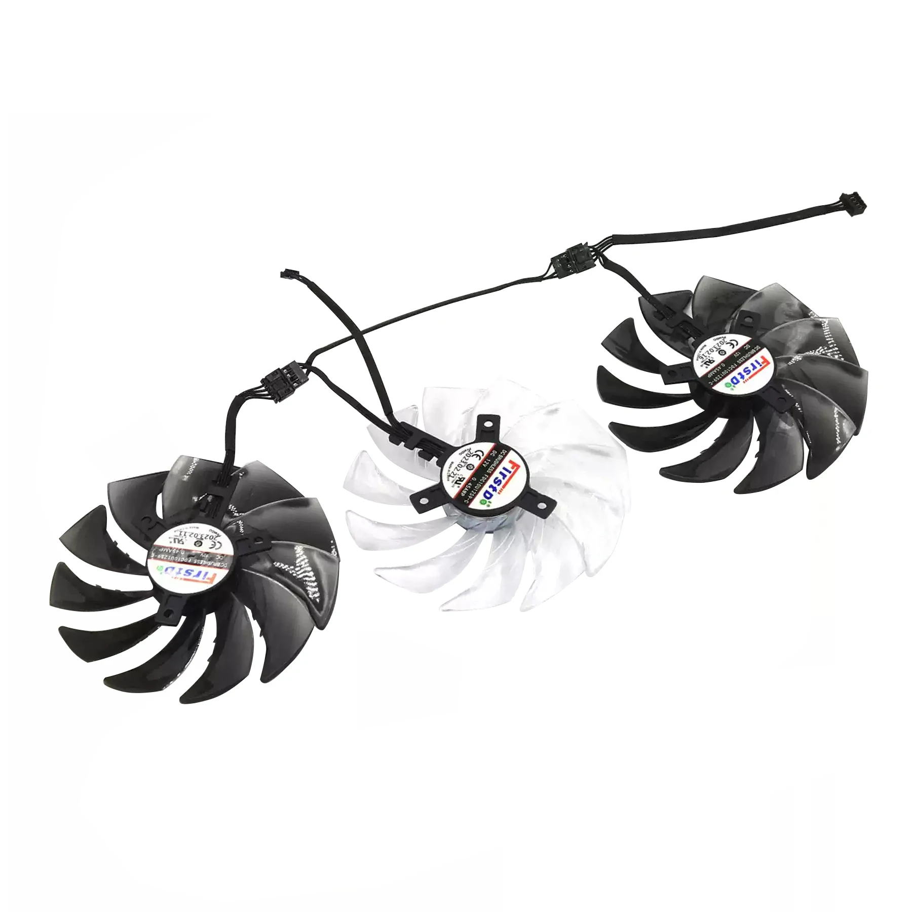 For Asrock RX 6800XT 6900XT 6950XT Phantom Graphics Card Replacement Fan