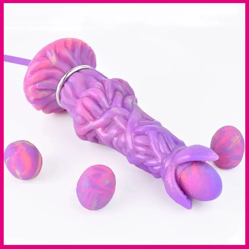 

Glow-in-the Dark Silicone Inflated Anal Plug Color Ovipositor Male and Female Alternative Toys for Sexual Masturbation 1