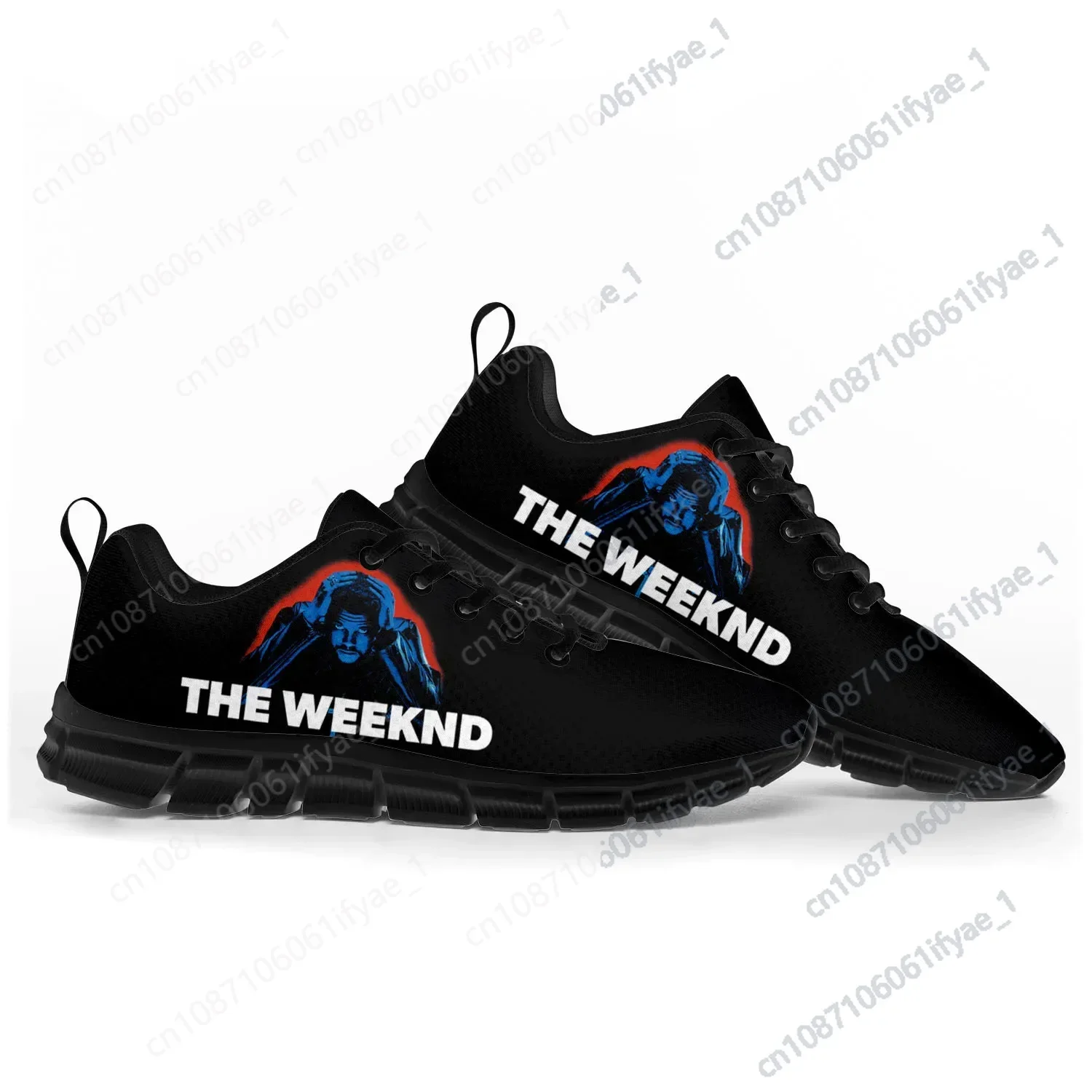 

Hot The Weeknd Singer Pop Sports Shoes Mens Womens Teenager Kids Children Sneakers Casual Custom High Quality Couple Shoes Black