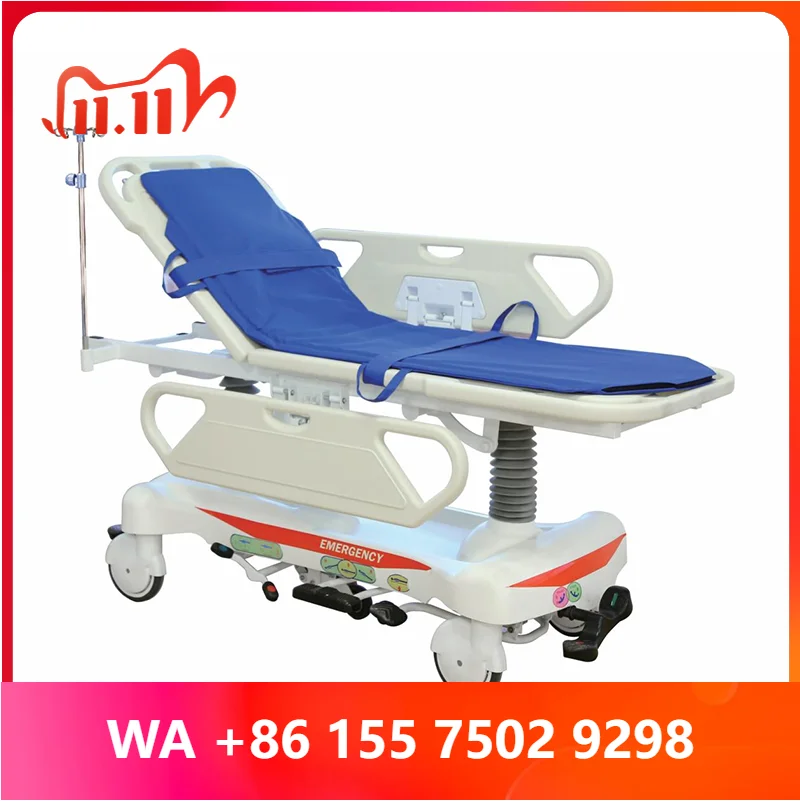 MN-YD003 New Den Model Medical Transfer Trolley Bed Hospital Patient Stretcher Bed