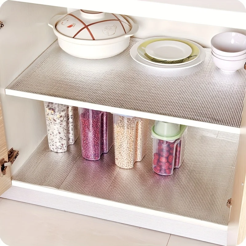 

1 шт., набивка полки из алюминиевой пленки, настраиваемая бумага для ящиков, влагостойкие подушечки для шкафов, обувных шкафов и шкафов