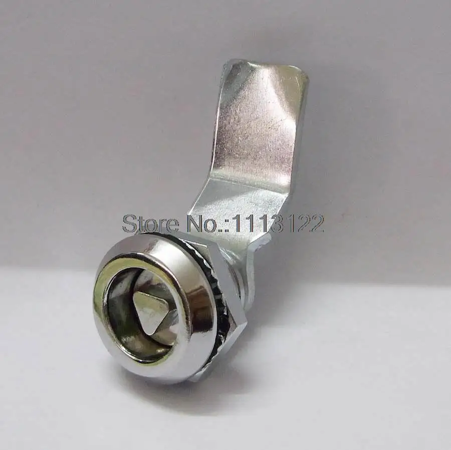 MS705 Triangular Insert Cabinet Lock Triangular Cylinder Enlcosure Cam Locks Industrial Enclosure Lock Cabinet Cam Lock 1 PC