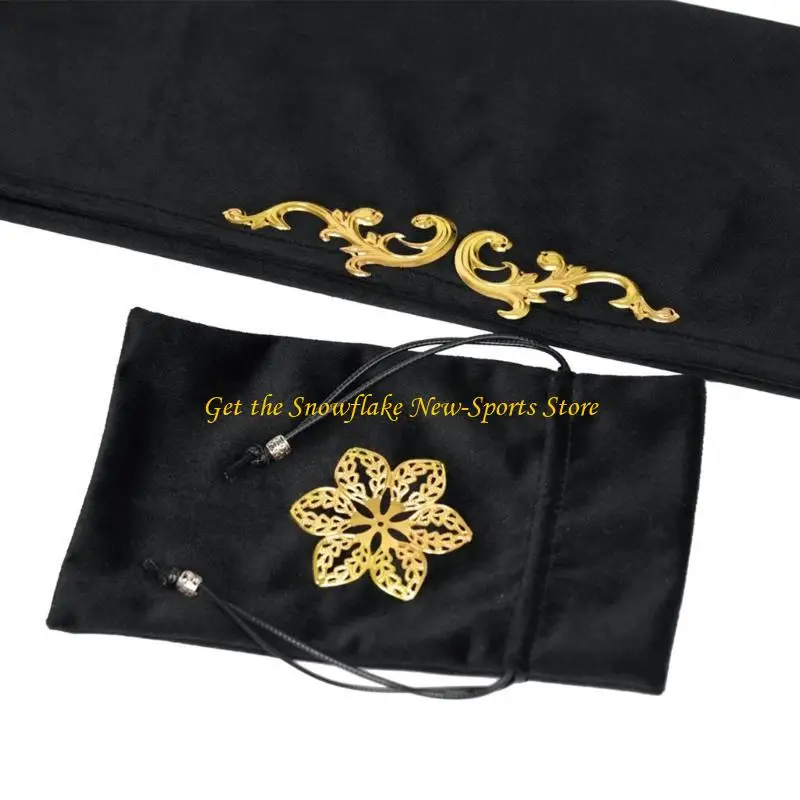 

E56D Altar Tarot Tablecloth Small Tablecloth with Tarot Card 65x65cm