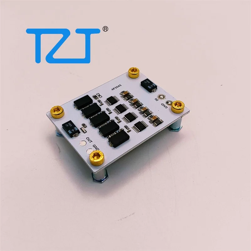 

TZT 4P3045 1.2V-12V LT3045 Ultra-Low Noise Four-parallel Voltage Regulator Module (Aluminum Substrate)