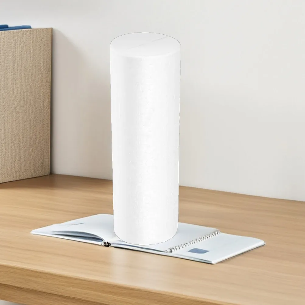 

12 шт. пенопластовых цилиндров 20x6 см, прочные моделирующие стержни для раннего обучения геометрическим фигурам, развивающие инструменты, товары для творчества