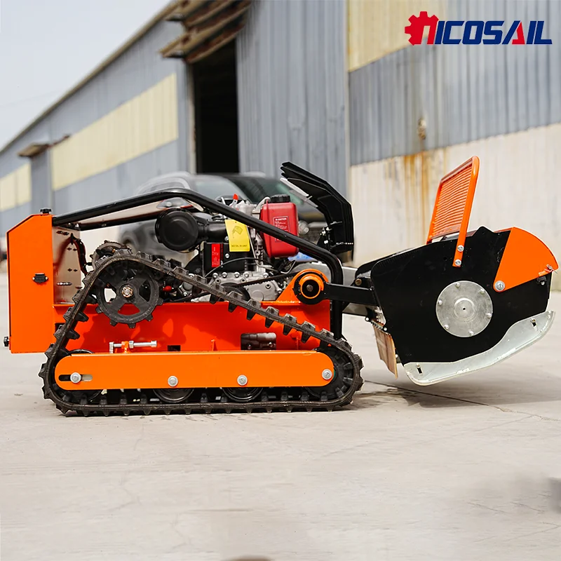 قاطع العشب المحرك التحكم عن بعد كسارة العشب حديقة كسارة العشب #4