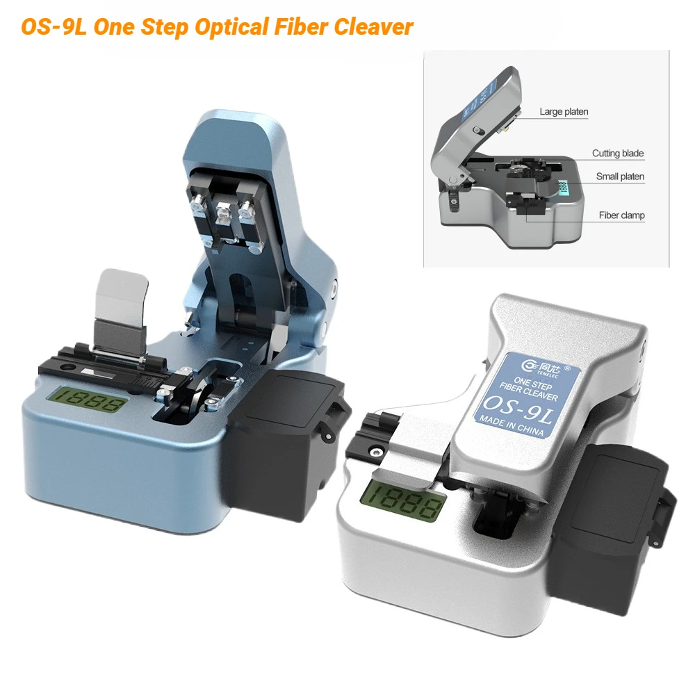 

New OS-9L One Step Optical Fiber Cleaver High Precision Optical Fiber Cleaver With Counting Function