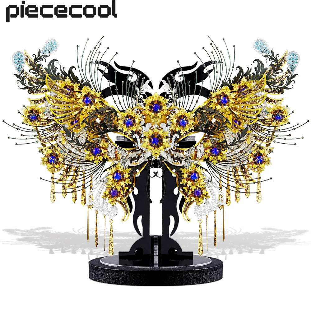 

Piececool Model Building Kits Psyche Assemble Toy 3D Metal Puzzle Brain Teaser DIY Set for Teens Jigsaw