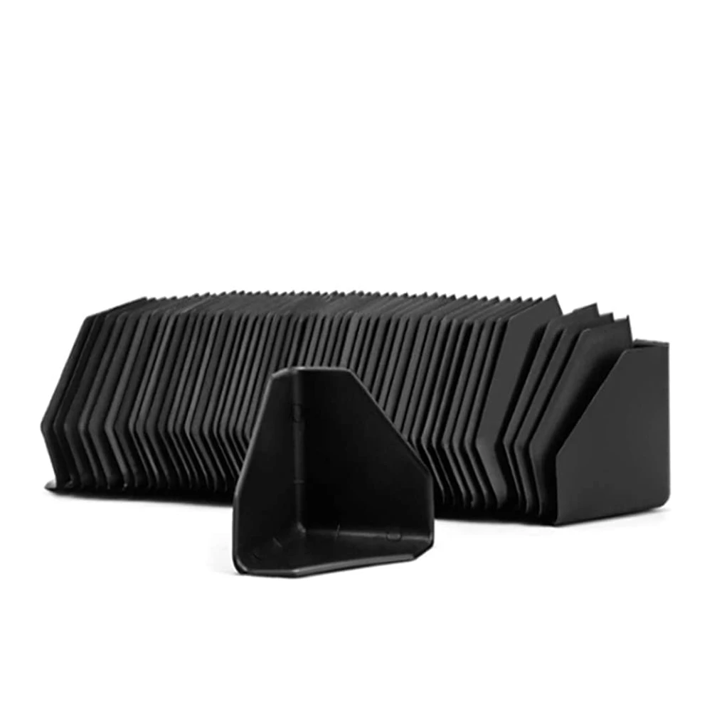 AS63-Shipping Box Corner Protectors Plastic Packaging Edge Protectors For Carton, Boxes, Furniture And Others 200 Pcs