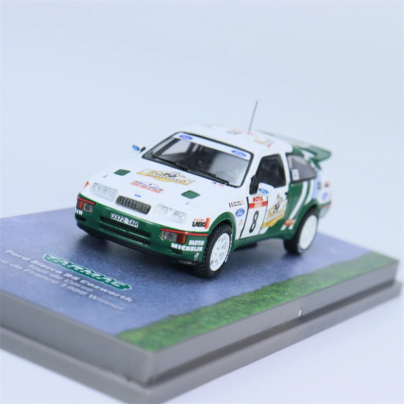 

Diecast Tarmac Works 1:64 Scale Ford Sierra RS Alloy Simulated Car Model Collectible Toy Gift Souvenir Display Ornament