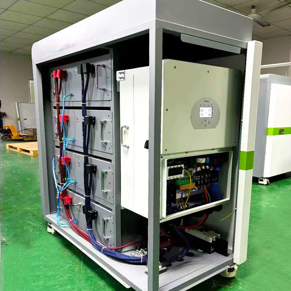 To All-in-one Battery 53.2 V 100Ah 200Ah 30kw 50kw Hybrid Inverter 50kWh 100kWh Akku Battery Home Battery Energy Storage System - Image 4
