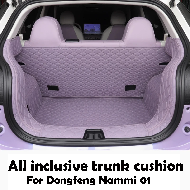 

For Dongfeng Nammi Box 01 2024 2025 All Inclusive Trunk Cushion Protective Pad Leather Car Accessories