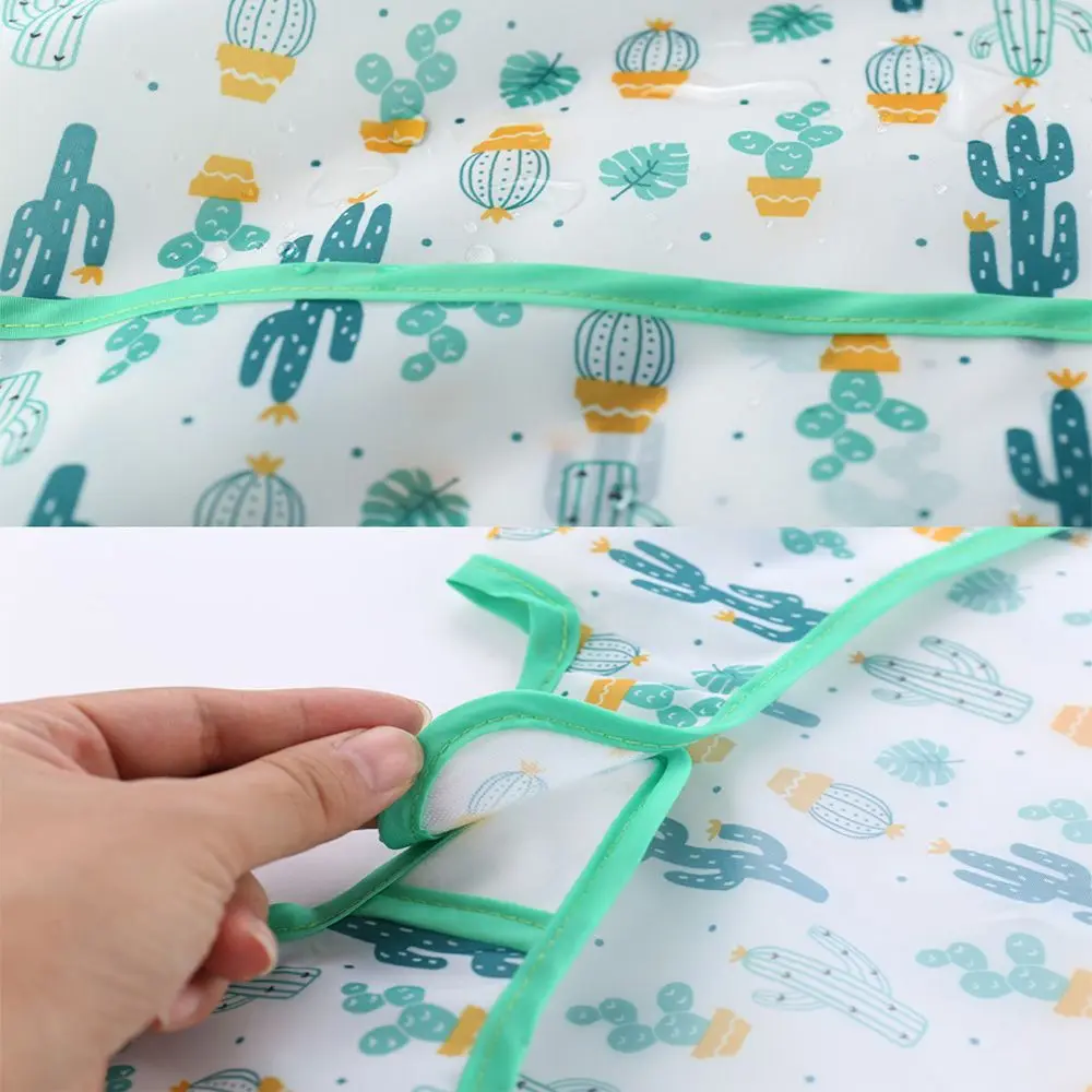 

Cute Education Portable Craft DIY Clothes Drawing Cartoon Children Baby Smock Art Accessory Painting Apron Bib