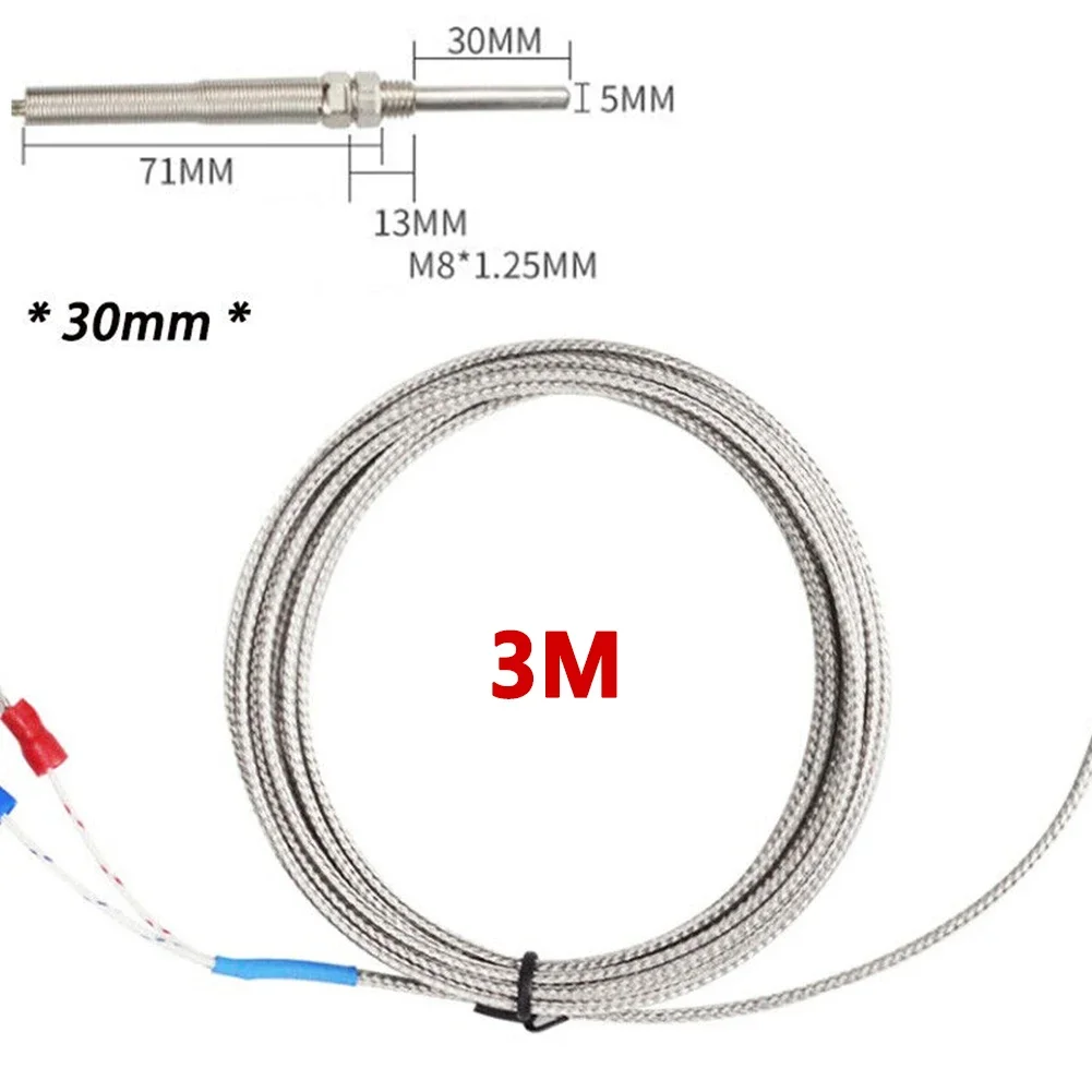 Sonda de termopar tipo K, controlador de Sensor de temperatura, sonda de Sensor, termopar/Sensor de temperatura tipo K