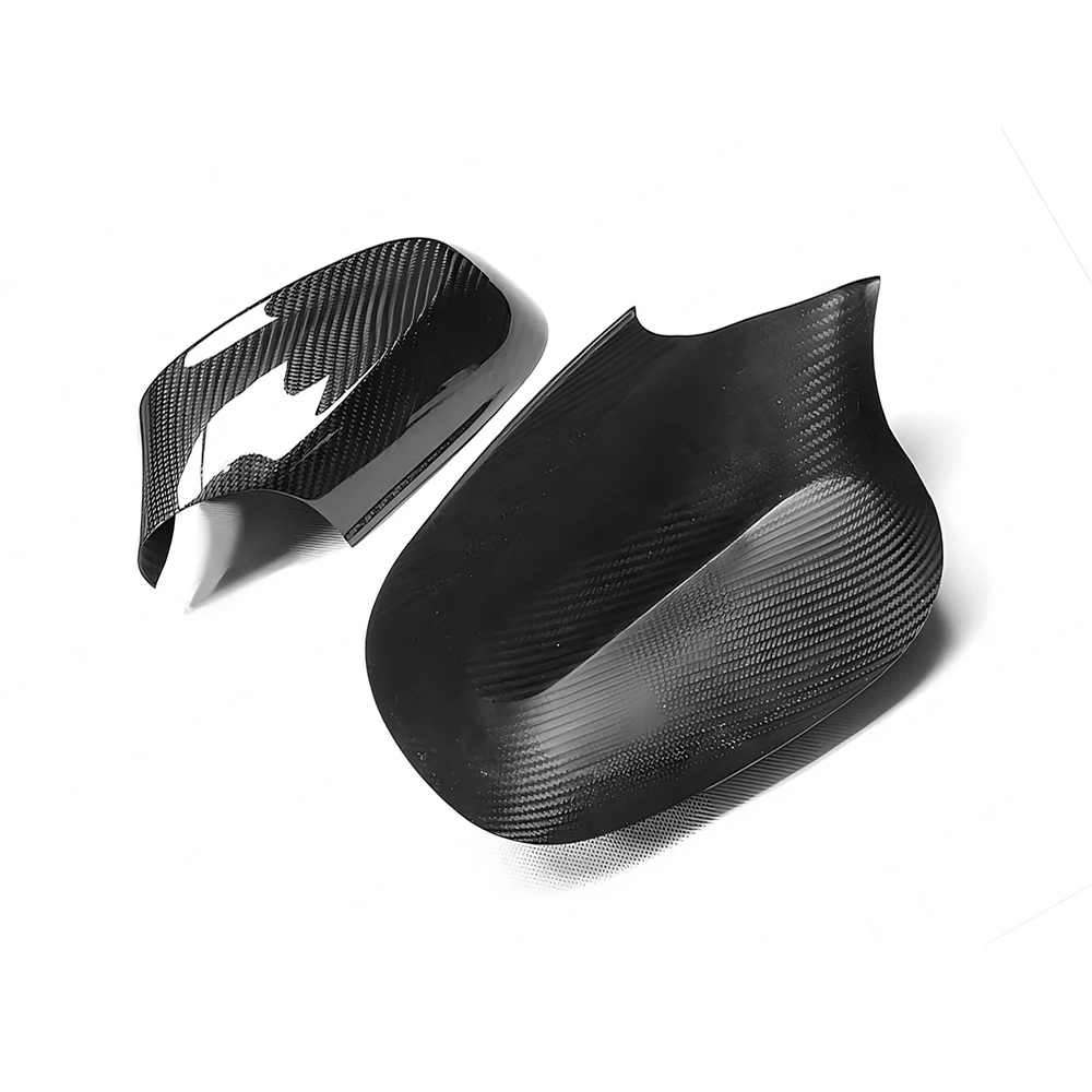 

Rearview Side Mirror Covers Cap For BMW 1 Series E81 E82 E87 E88 LCI OEM Style Dry Carbon Fiber Sticker Add On Casing Shell