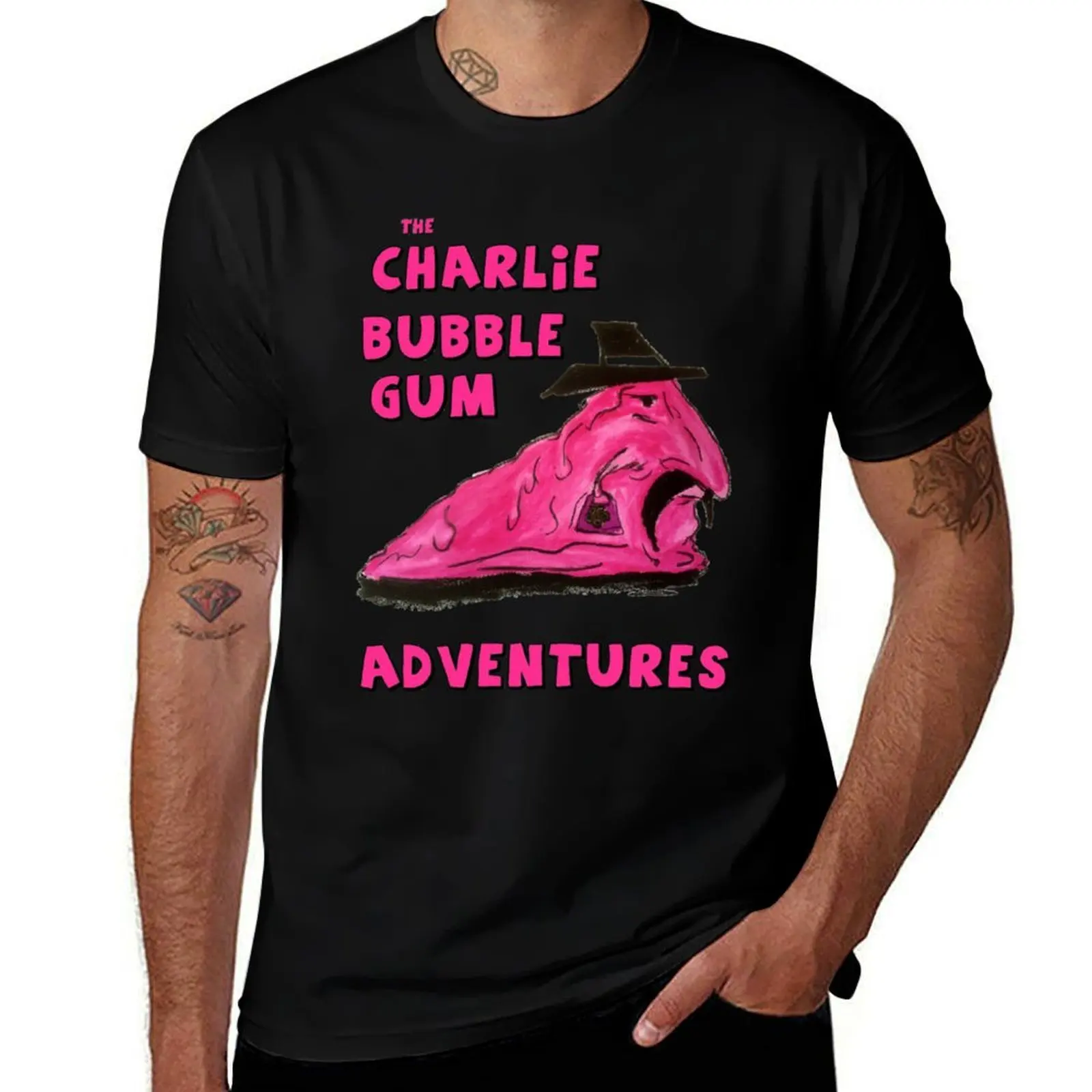 Camiseta para anime pack camisas Charlie The white fit t Bubblegum hombre camisas hombre para t Adventures camiseta delgada para hombre