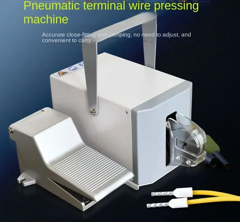 

Crimping machine, pneumatic terminal, crimping pliers, tubular round cold crimp terminal, hexagonal