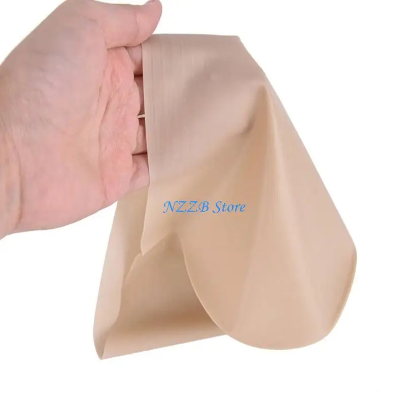 

T21F Bald Caps Adults Kids Makeup Bald Head Caps Fake Bald Halloween Costume