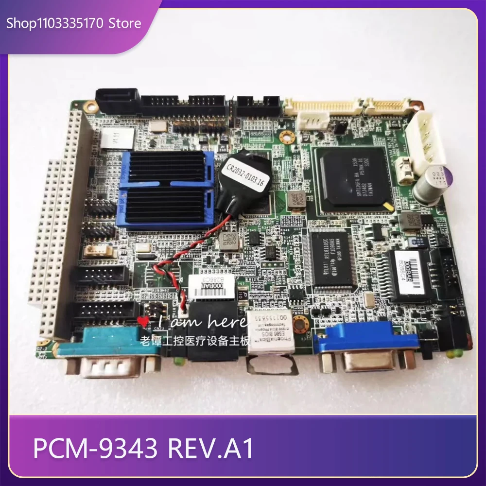 For Advantech 19A6934302 Industrial Control Board PCM-9343 PCM-9343 REV.A1